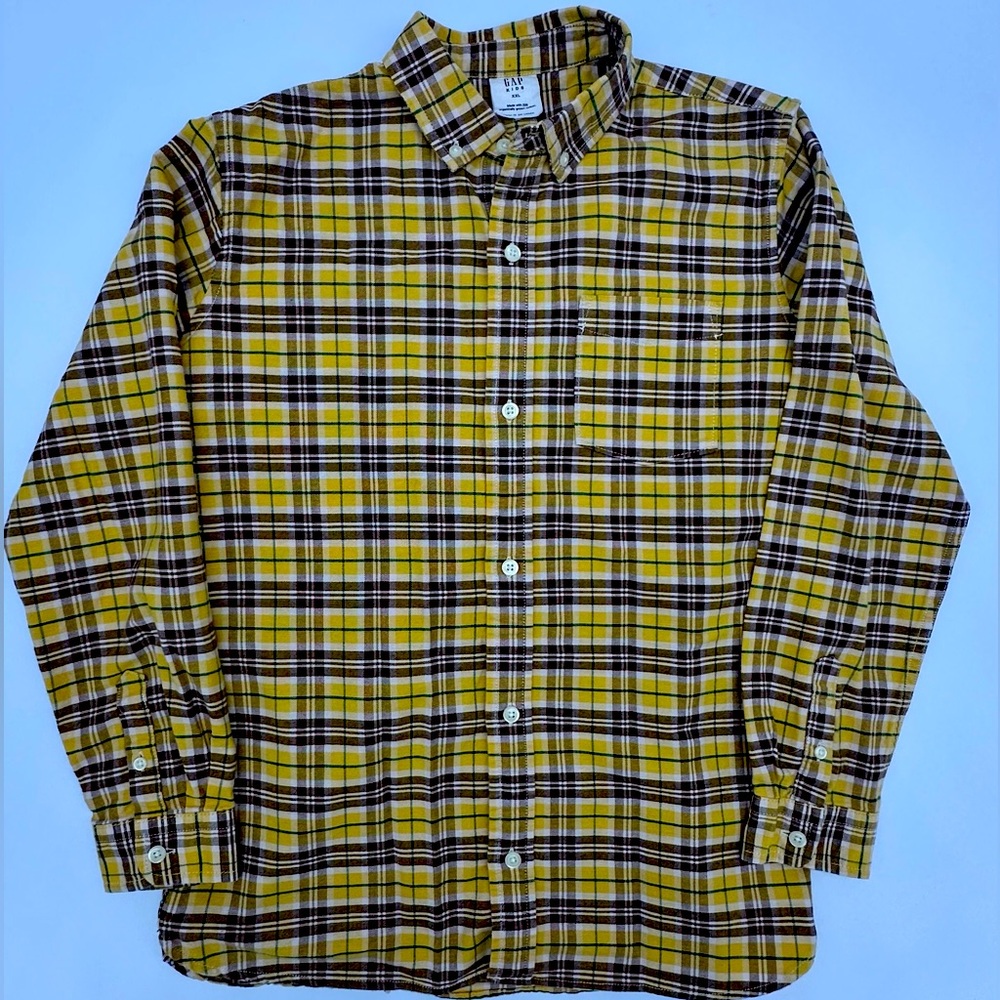 Boys Gap Kids Plaid Button Down